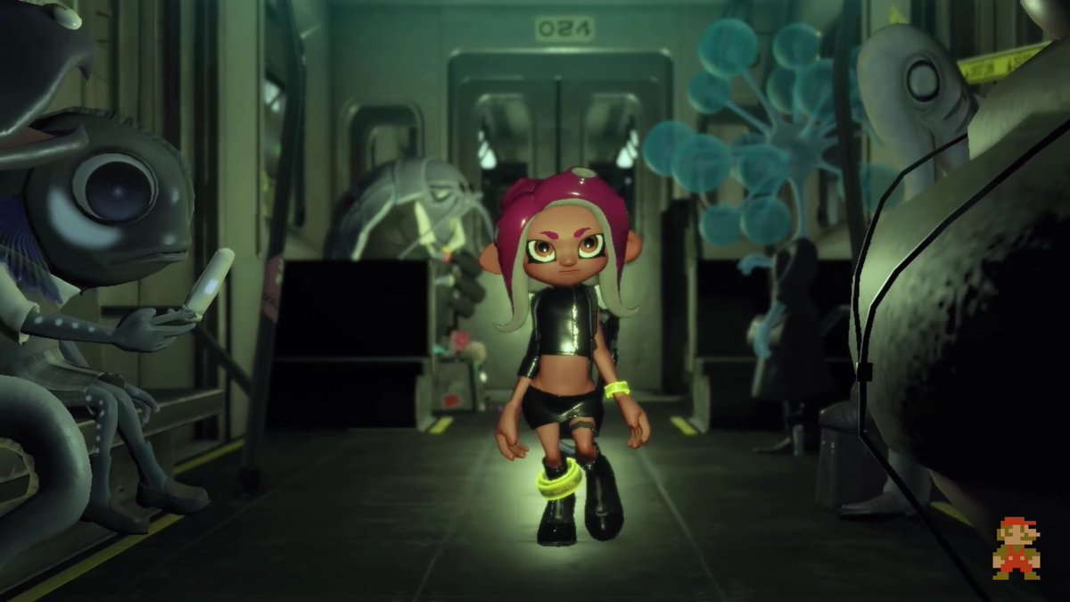 Malefique33's tweet photo. tellement la #hype pour #Splatoon2DLC https://t.co/5YHPOMLxiH