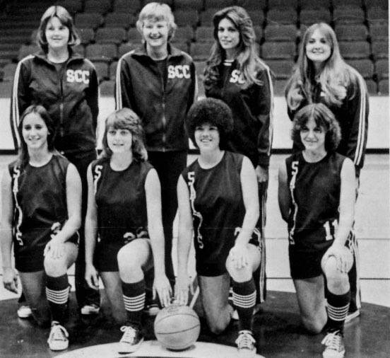 #ThrowbackThursday SCCC'S women's team went to a national tournament. #InternationalWomensDay #Basketball