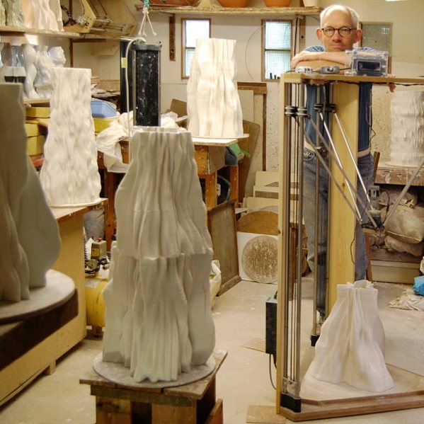 tomlauerman's tweet photo. Pleased to host @JKeep_art next week. Jonathan will present "The Form is in the Code" at #scdcflash March 14 3:30pm, PSU Stuckeman Center for Design Computing. Friday we'll present "Clay, Computation, & Culture" at @NCECA Pittsburgh. More info: https://t.co/5Xq6hD3WVg https://t.co/vhysF4KNs1