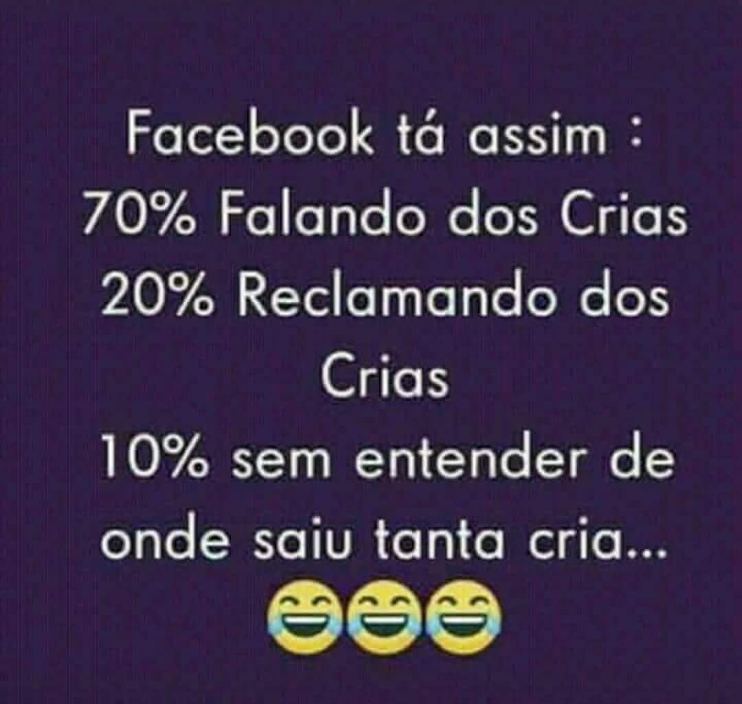 É por isso que eu odeio o Facebook, só estou nele ainda por causa do meu tim BETA, senão eu já teria deletado.