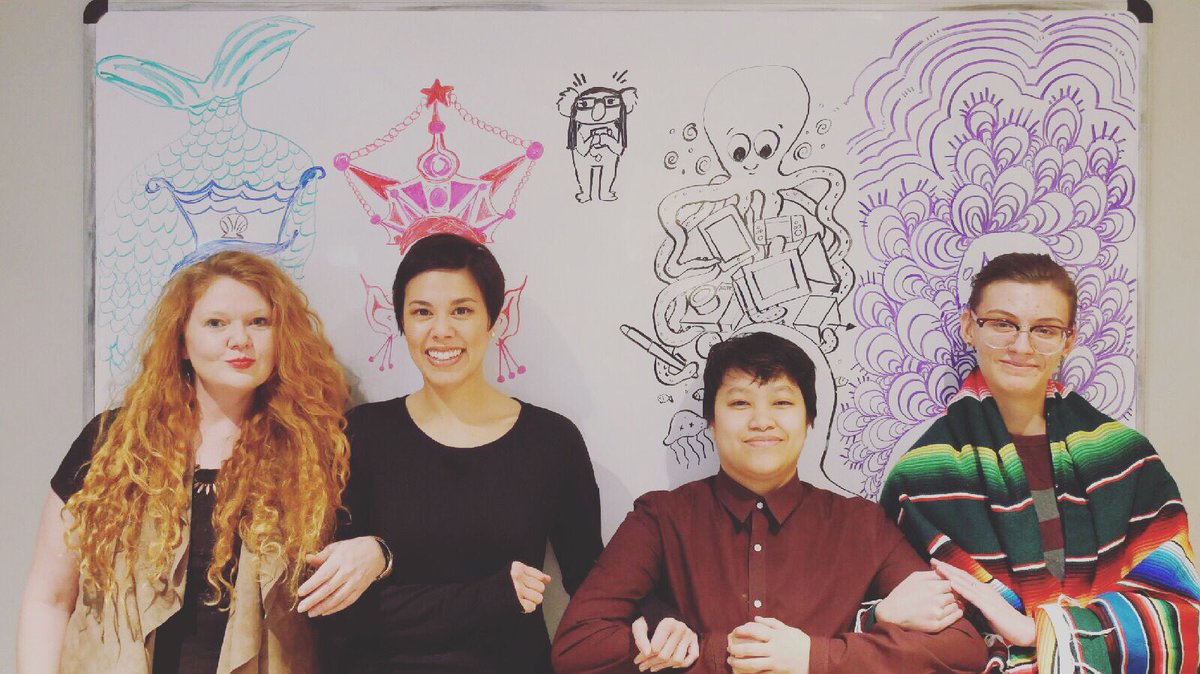 Common_Giant's tweet photo. Most of our #Giants happen to be female - 5 to be exact (1 has already left for the day). That shouldn’t make a difference, we wear our equality on our sleeves. Today it does because we celebrate #InternationalWomensDay. We’ll celebrate tomorrow, too #InternationalWomansDay https://t.co/CmFMwX2ptr