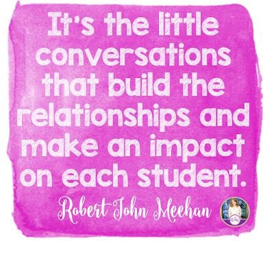 saintadmin's tweet photo. Today, I jokingly told 2 students, who were wearing Bruins clothes, they were violating the dress code for inappropriate attire. They laughed... and then stopped by my office to ask if I would each lunch with them! #acspln #studentrapport https://t.co/rtBtCrYEzG