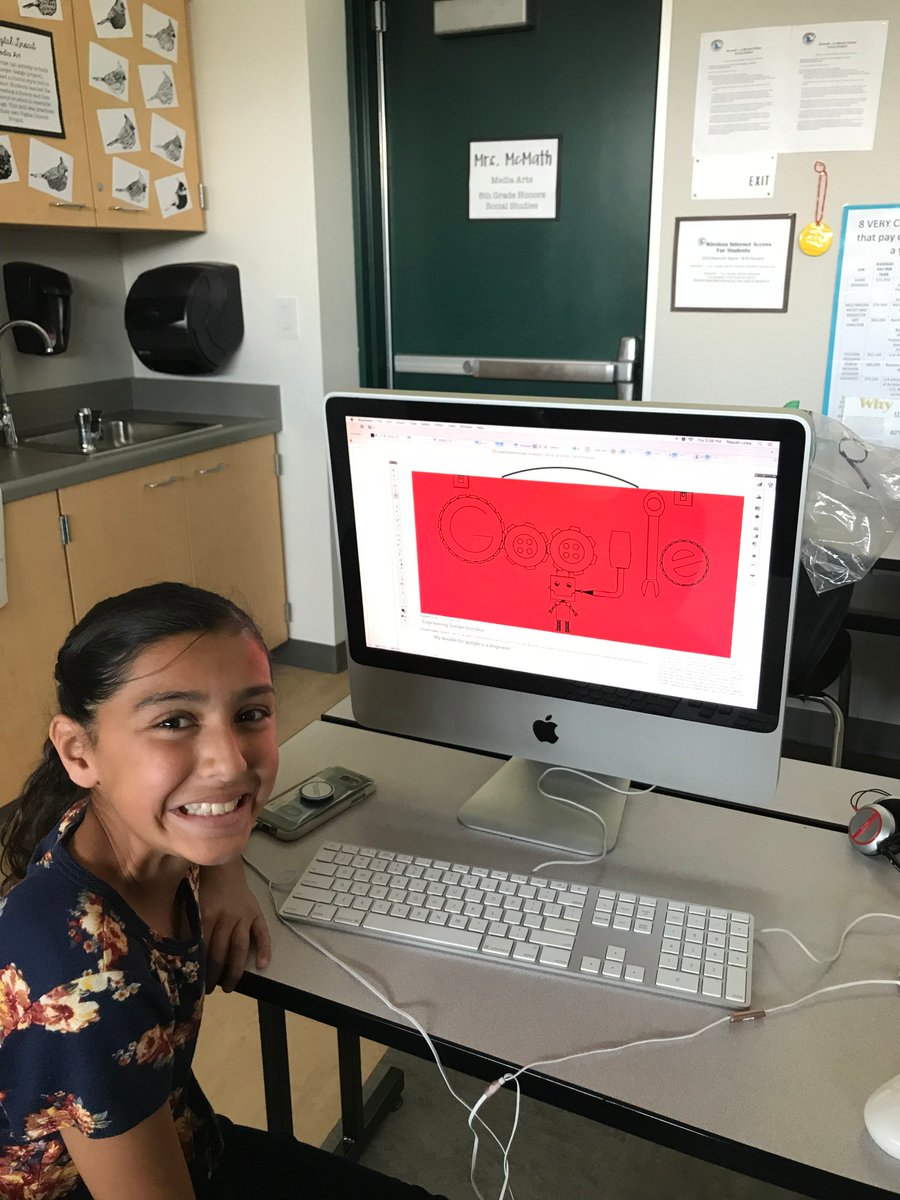 Mrsklgarcia's tweet image. Look at this awesome Google doodle by one of our Femineers! It&apos;s called &quot;Google Engineer&apos;s Toolbag!&quot; #CPPFemineers