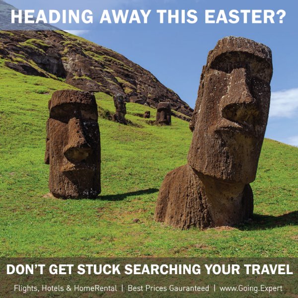 GoingExpert's tweet image. If you're planning to travel this Easter, take a look at the best prices "On-the-Line". &amp;gt;&amp;gt; Going.Expert
Flights, Hotels, and HomeRentals

#travel #eastergetaways #homerentals #hotels #flights #bestprices #vacation #holiday #easterbunny