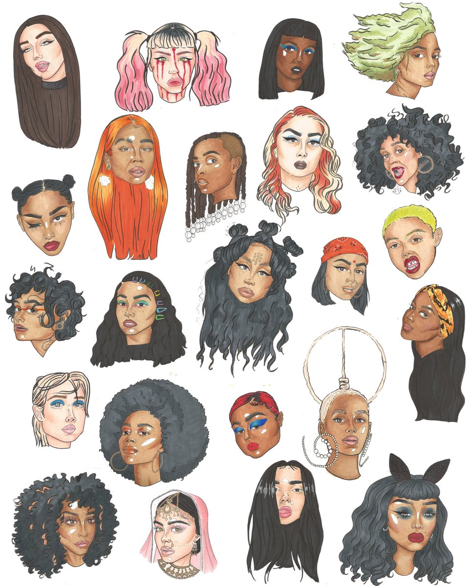 BAHCreative's tweet image. I’m a visual artist 👩🏾🎨 and I love doing my makeup so I made a YouTube channel!! 
My website basicarthoe.com