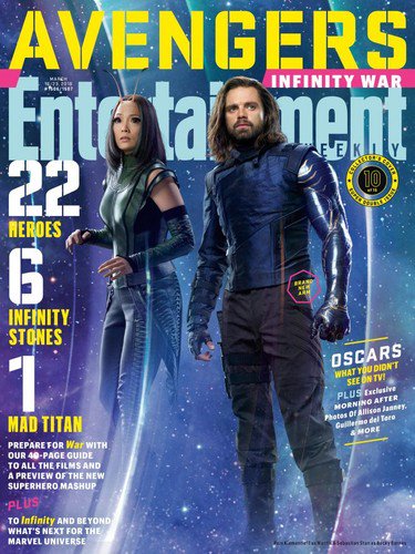 cinetographer's tweet photo. Entertainment Weekly'nin objektifinden Avengers Infinity War #InfinityWar https://t.co/ynLSiovmou