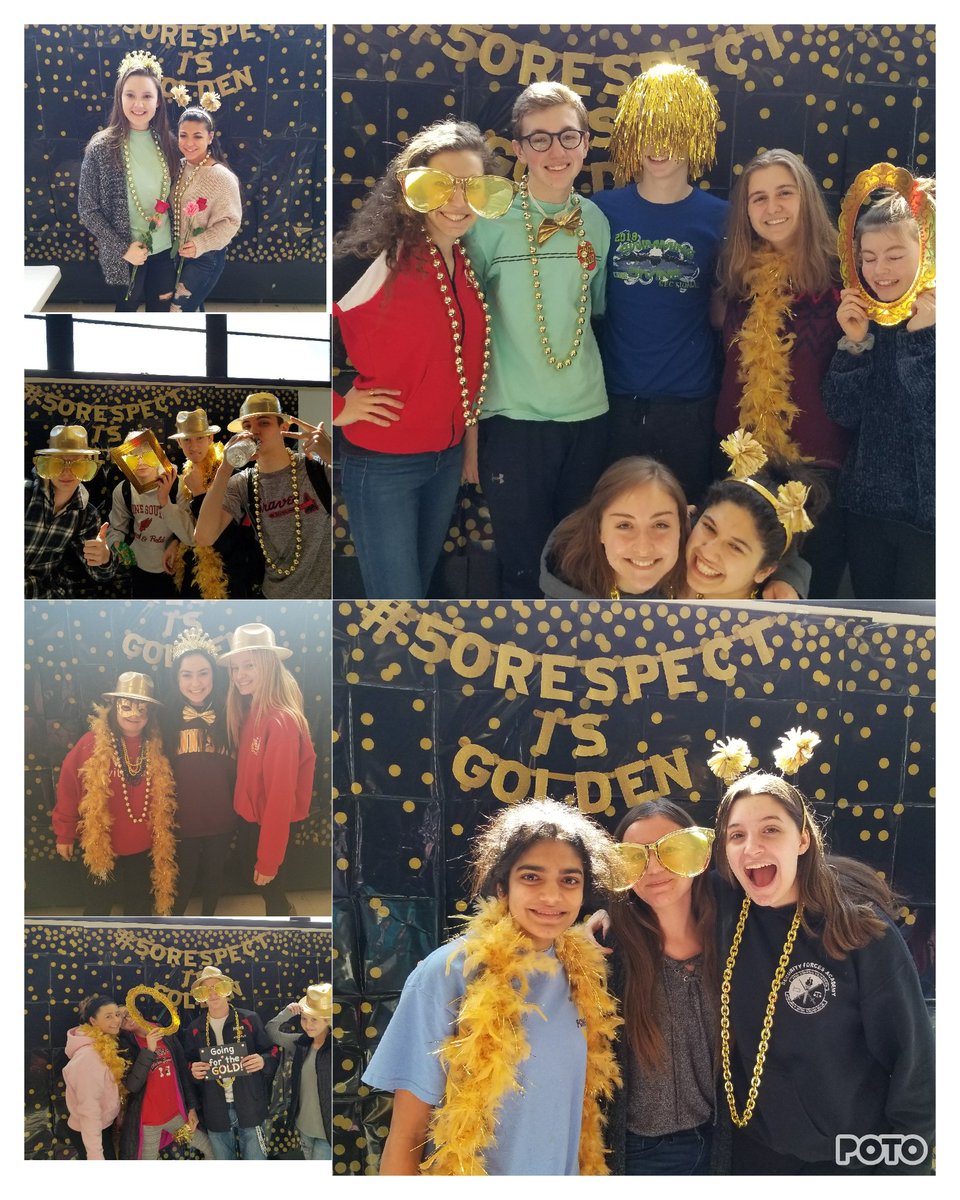 MichelleDwyer6's tweet photo. Respect week photo booth fun!  #50respect #d207now https://t.co/QGuojUdqdu