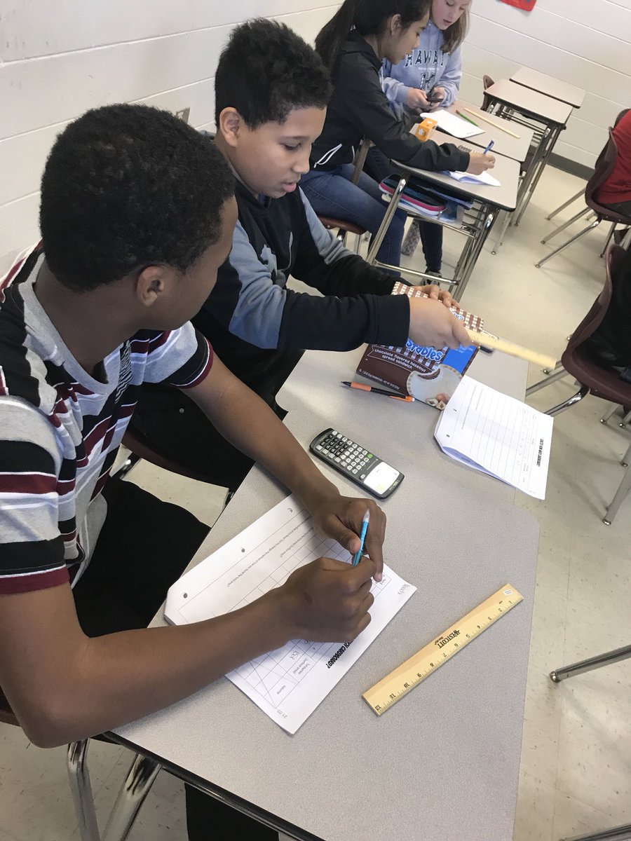 S.A. became more than just a formula today thanks to all of the donations from the best staff!! @EDMS_Principal #oneCCPS #edmsravens