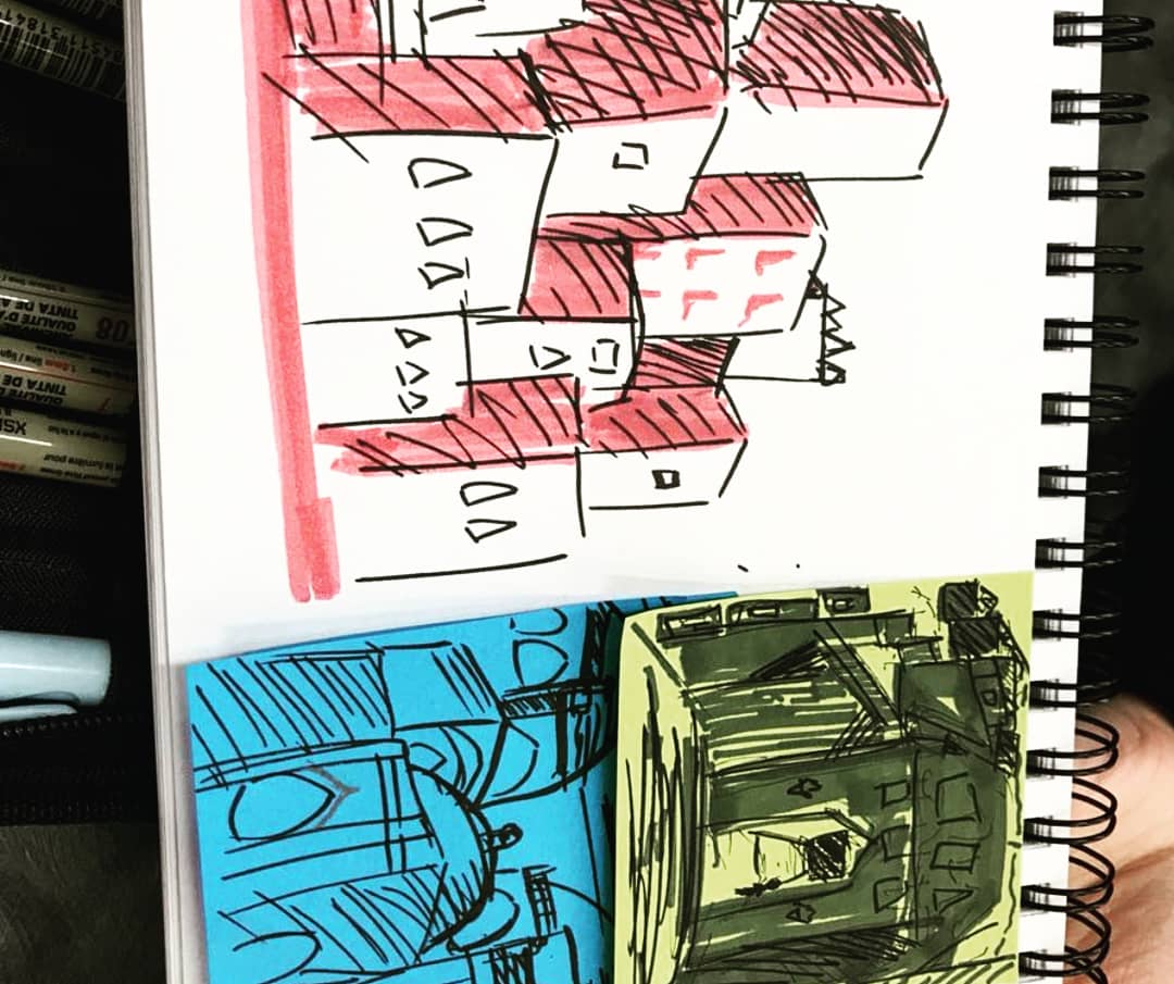 SpiceyBoyes's tweet photo. Had an amazing time with @vfs Kim Burns! She's an exceptional concept artist and she had taught us, creating characters and environmental settings. It was a super fun creating our own sketches and ideas!
#conceptart #art #sketches #spicyboyebroductions #vfs #Dvoices #animations https://t.co/p59nP7J5XZ