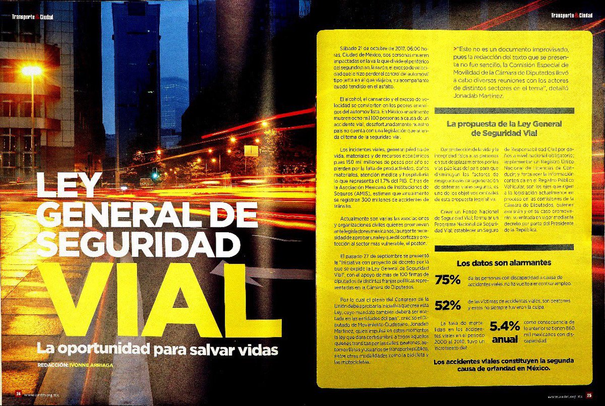 La Cámara de Diputados tiene la gran oportunidad de impulsar un gran avance en el país, en el tramo final de la Legislatura. Aprobemos la #LeySeguridadVial <a href="/alunacanales/">Armando Luna Canales</a> <a href="/rocionahle/">Rocío Nahle</a> @jonadabmartinez!