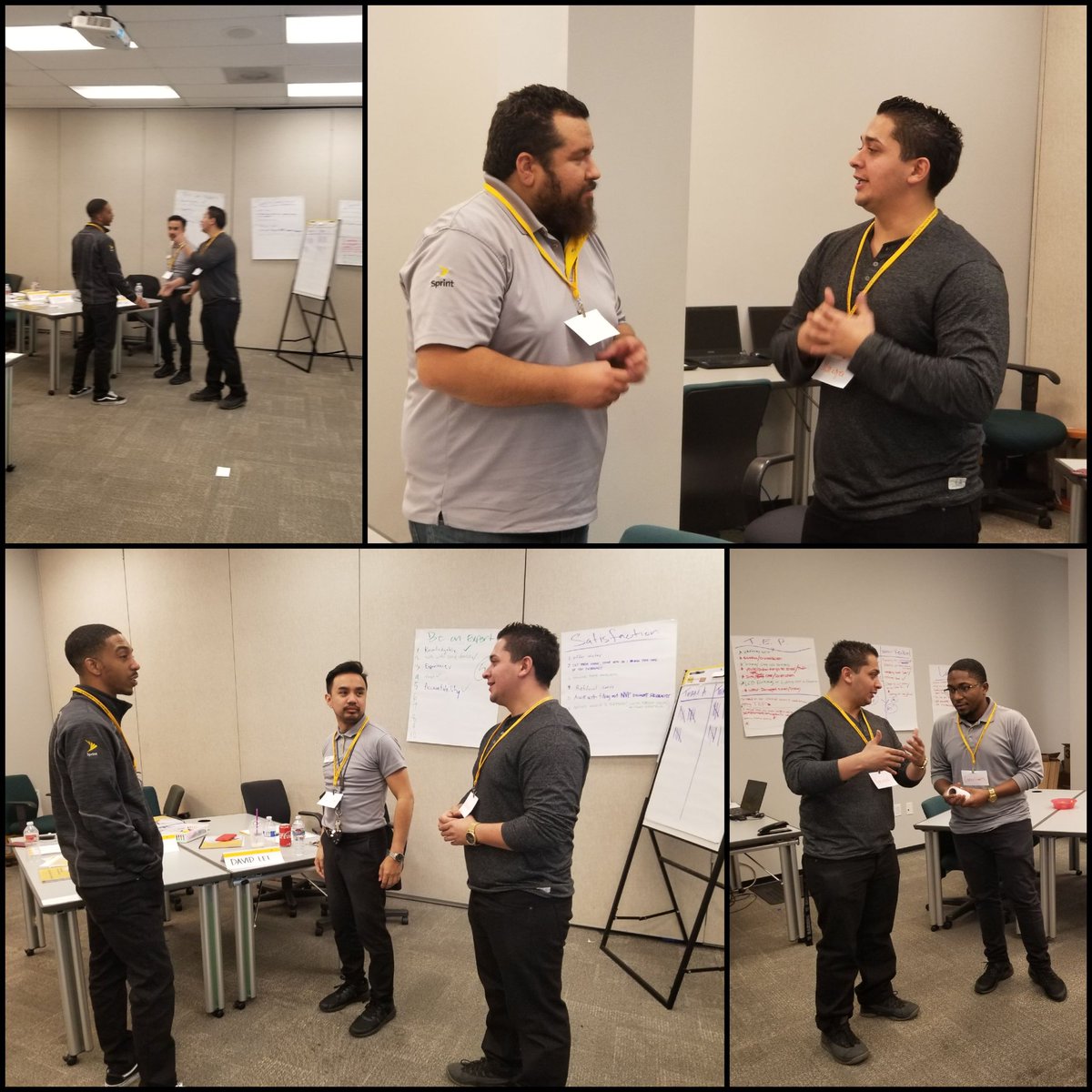 Day 3 #ConnectNow for Indirect Managers practicing floor management  with the #Figure8 #LeadershipDevelopment #Training