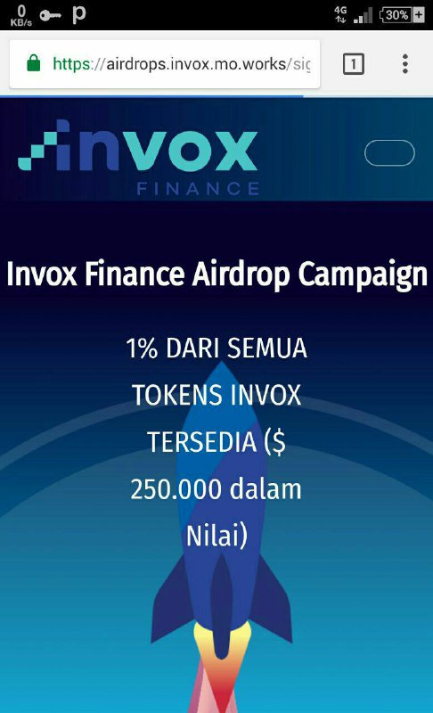 EpicAirdrops's tweet photo. INVOX Token Free $250

Regístrate aquí:  https://t.co/iHzA2frsLr

- Ingresa tu email
- Verifica tu email
- ingresa tu usuario de telegram
- ingresa tu dirección ETH
Únete al grupo @InvoxFinanceCommunity https://t.co/r8ETSpViCQ