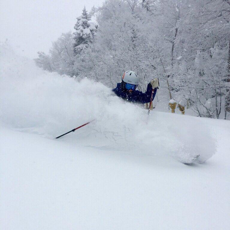 We’ll take it. ❄️ #stratton