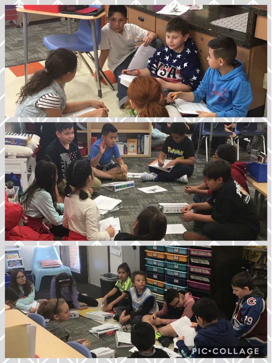 No, it doesn’t look familiar! Here is a picture from today as my students participate in student-led discussion groups about a book we are reading. <a href="/BetsyDeVosED/">Secretary Betsy DeVos</a> #EL #wearecrew