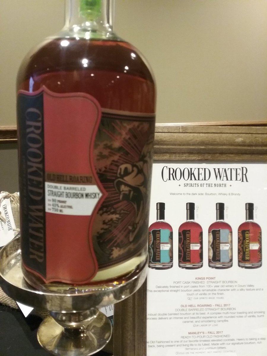 MindfulMomma's tweet photo. As soon as I'm off this darn Whole30 I'm trying this new #MN made booze! @CrookedWater #lowertownpop2018 #MNBloggerbash https://t.co/lRKQ1FWuEK