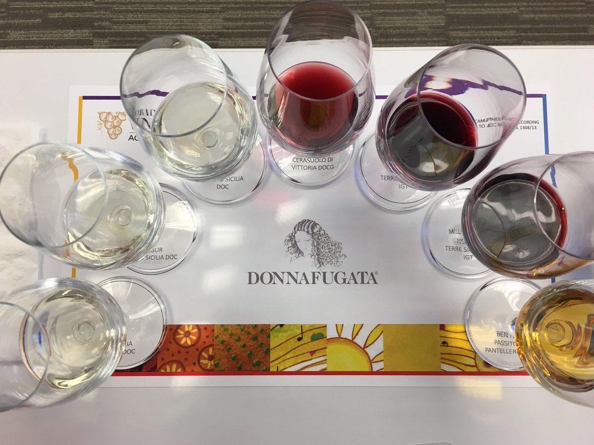 constantwining's tweet photo. Extraordinary wines at the @DonnafugataWine Master Class with Antonio Ratto at @flwineacademy. I can still taste the Ben Ryè... #donnafugata #sicilianwine #benrye #passitodipantelleria https://t.co/kkol4fFQ8L