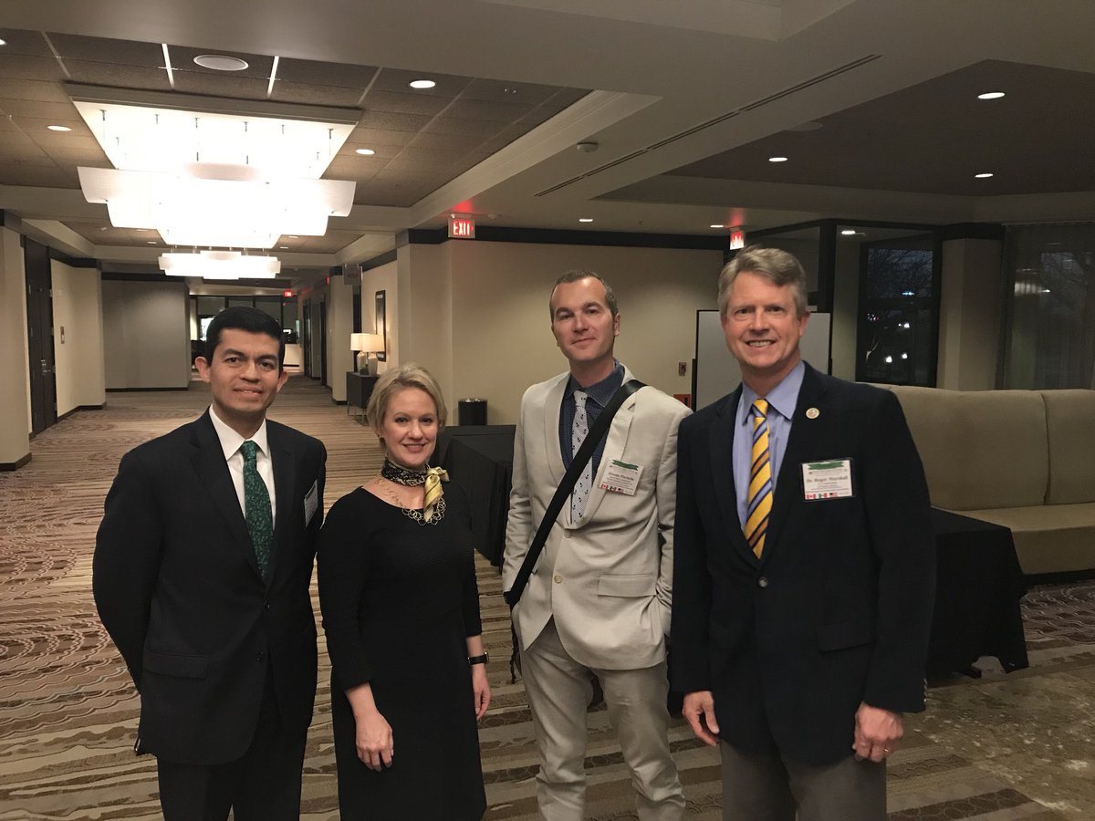 KansasGlobal's tweet photo. Getting ready to hear from all these experts on NAFTA and how it impacts our economy. @KLPglobal  @RogerMarshallMD @JerPisch @NavarroBernachi #NAFTAWorks https://t.co/A64FHeuJhL
