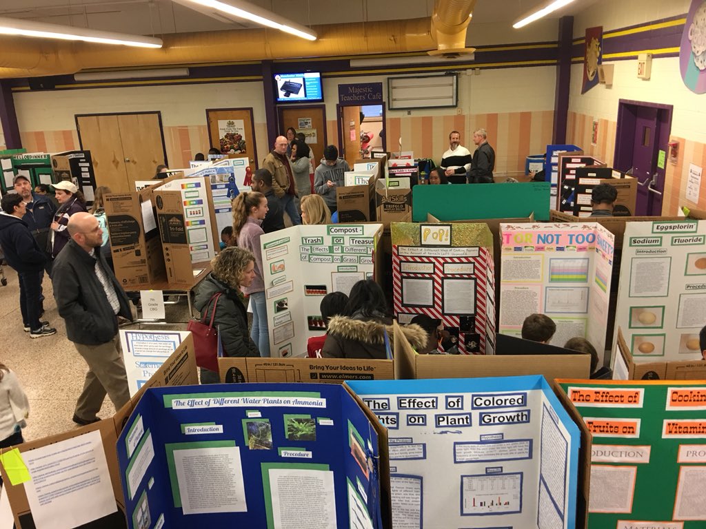 TFantell's tweet photo. Celebrating our young scientists at the Manchester Middle School Science Fair! @SarahFraher @scienceCCPS  #oneCCPS https://t.co/A9vMN6Eg6n