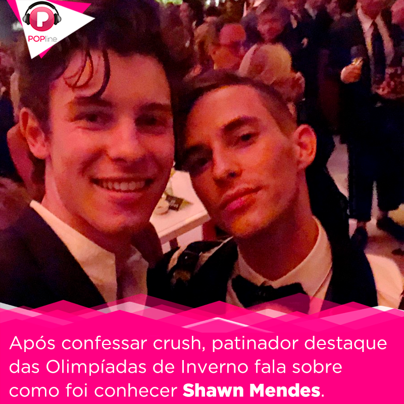 POPline's tweet photo. “Ele é muito alto e muito fofo, não sei como alguém pode ter alguma coisa ruim a dizer sobre ele', disse @Adaripp sobre @ShawnMendes. Veja: https://t.co/6NUbs8KZsj https://t.co/9gYjfUb1cw