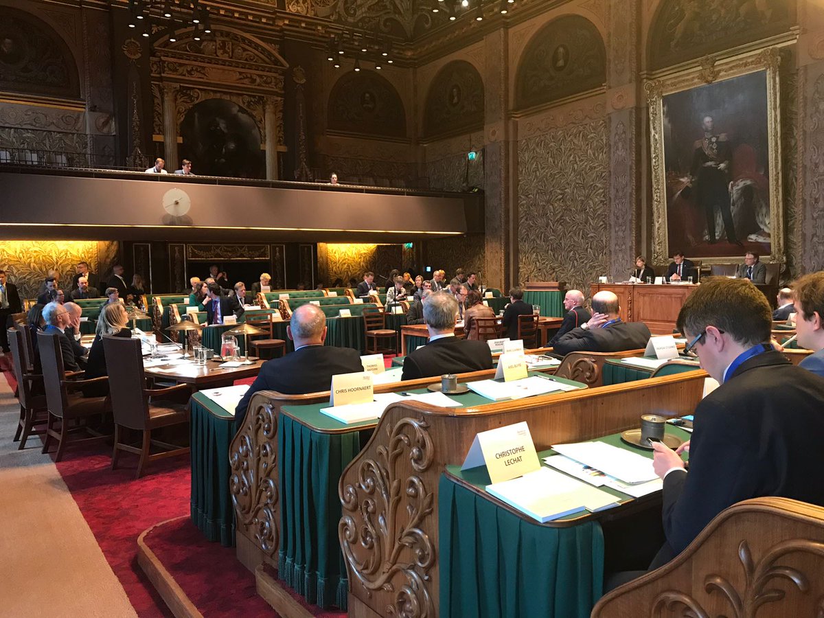NLMFAEurope's tweet photo. Dutch Senator @postematweet chairs meeting of #Benelux parliamentary assembly, with discussions on @beneluxunion annual report on cross-border cooperation with @RaymondKnops from @minbzk and circular economy with @SvVeldhoven from @MinIenW. https://t.co/Xgo8Vg7Jq4