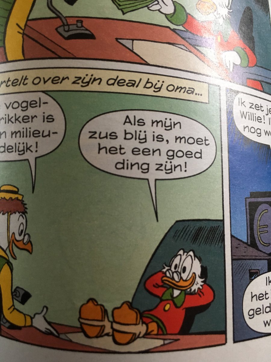 karinadv's tweet photo. @DagobertDuckNL sinds wanneer is @Oma_Duck uw zus?? https://t.co/4QewHUFUhY