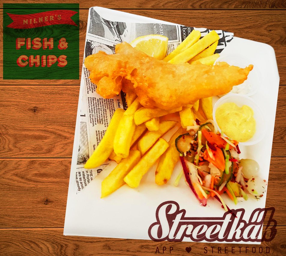 Fish and chips? Of course!
#fishandchips #streetfood #streetkak