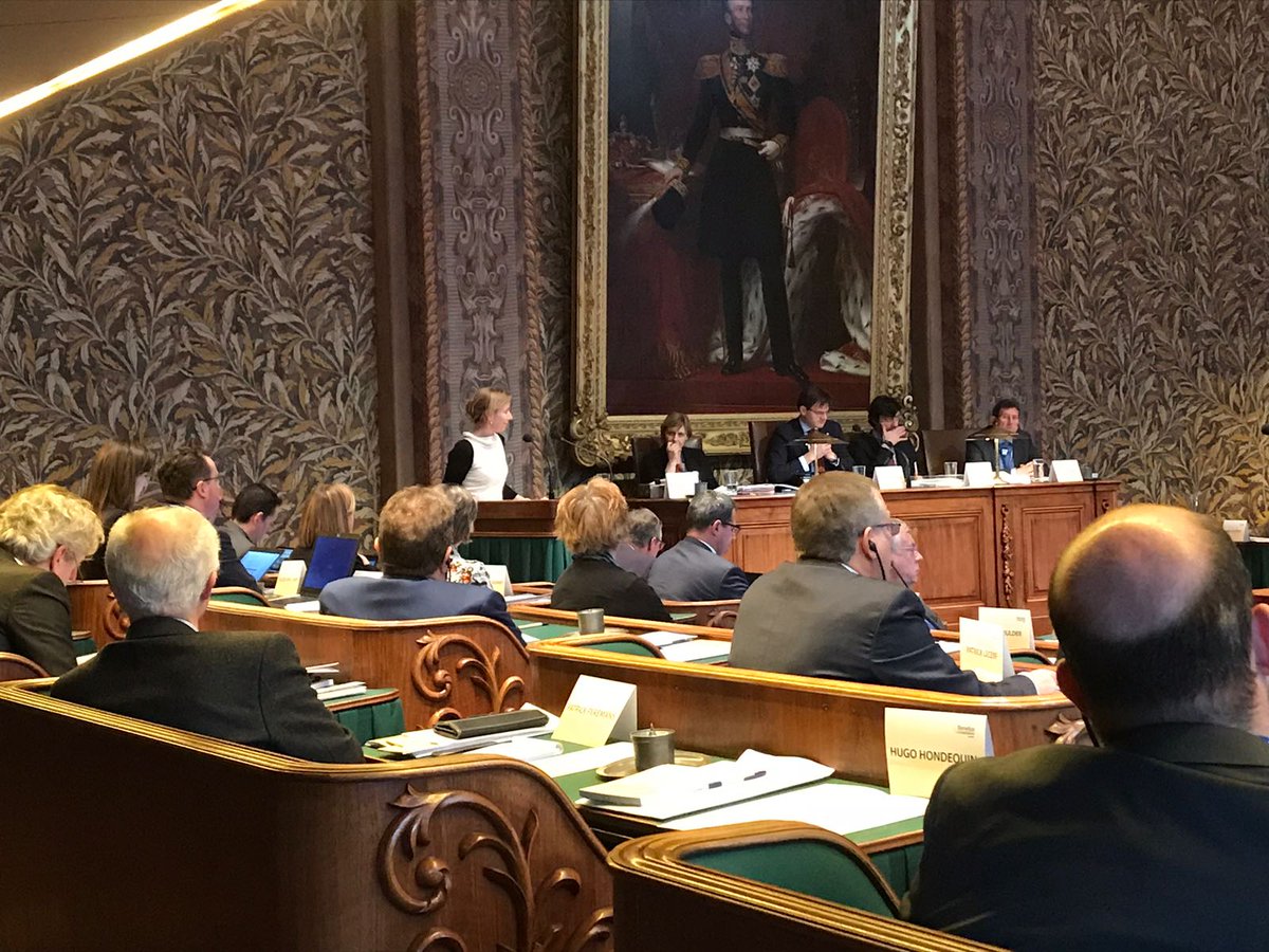 NLMFAEurope's tweet photo. Dutch Senator @postematweet chairs meeting of #Benelux parliamentary assembly, with discussions on @beneluxunion annual report on cross-border cooperation with @RaymondKnops from @minbzk and circular economy with @SvVeldhoven from @MinIenW. https://t.co/Xgo8Vg7Jq4