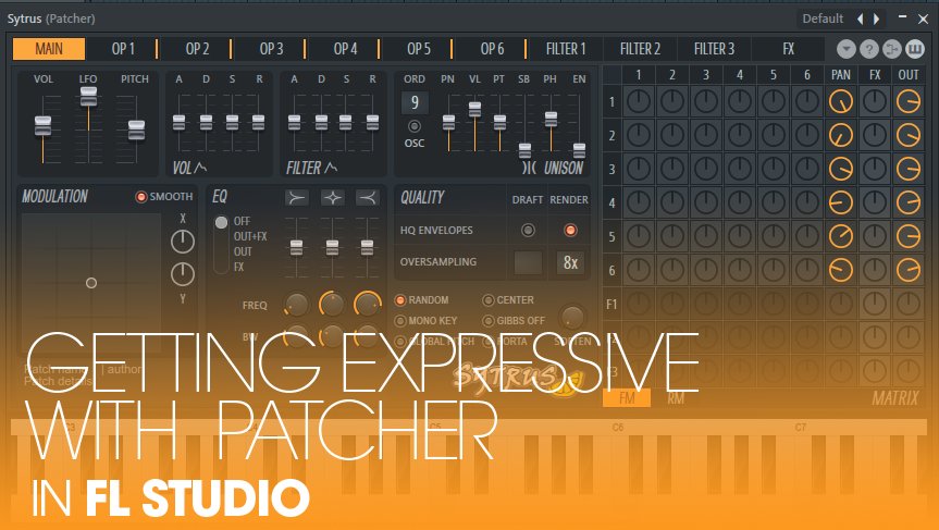 MusicTechMag's tweet image. . @shroomhead1 shows us how to get expressive with Patcher in @buyflstudio - bit.ly/2GhnyO5 #flstudio #flstudiotutorials