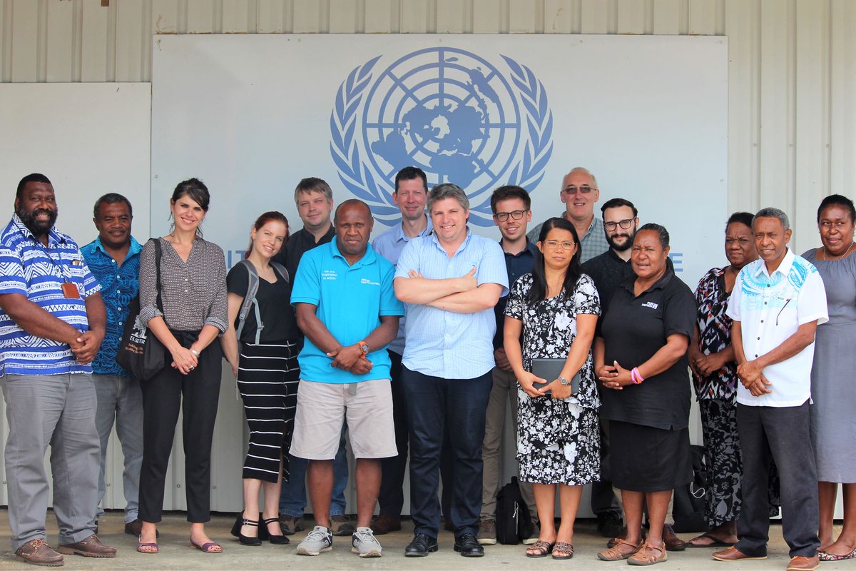 EOCommonSensing's tweet image. #CommonSensing team met with the UN organisations in Port Vila, Vanuatu. Thank you for hosting us @UNDP, @UNFAO, #ION, @Unicef, @WHO, #UNWomen, @UNOPS, @UNFPA!