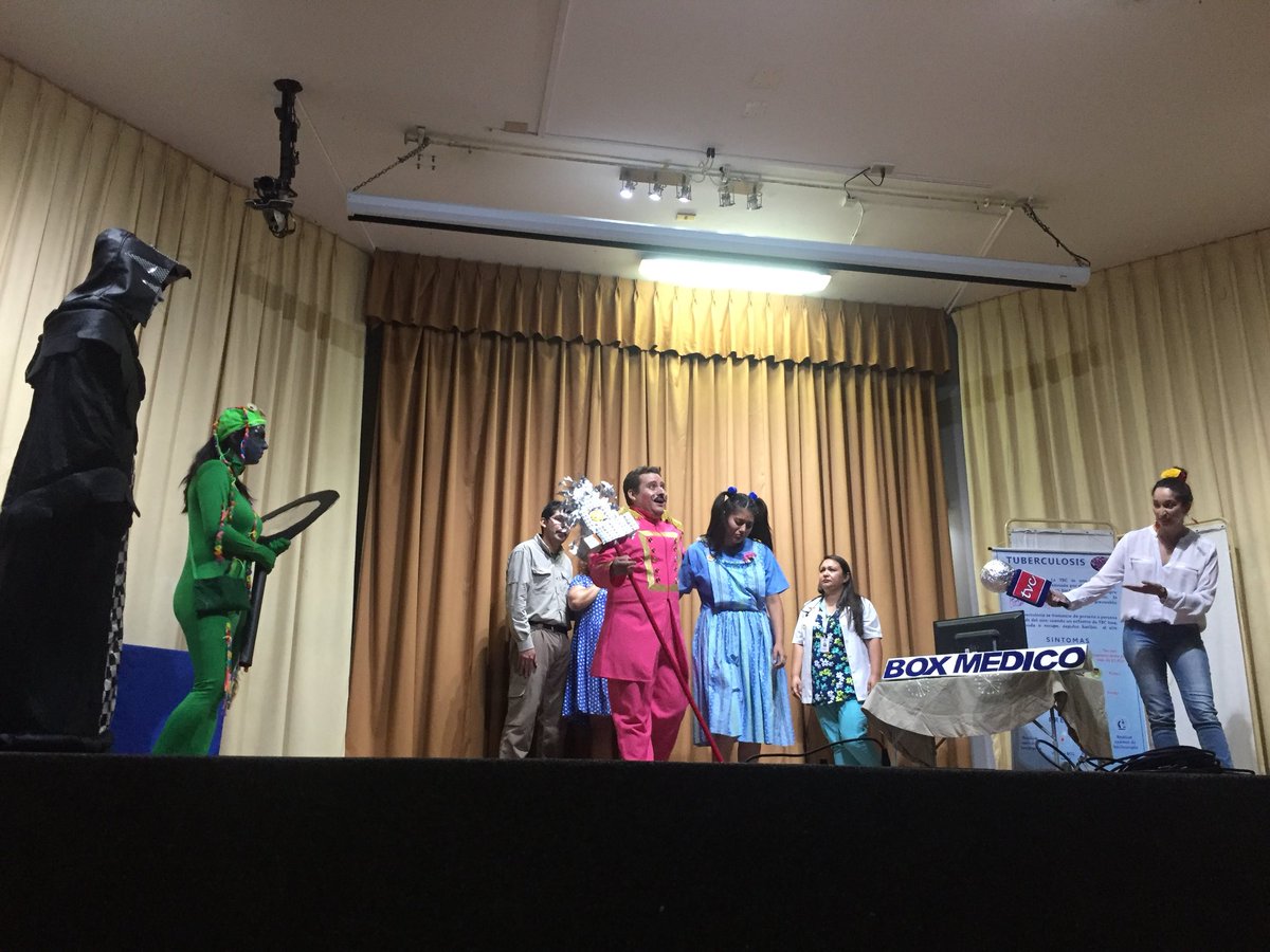 JorgeVilchesA's tweet photo. Equipo de #CesfamPedroPulgar de @munimaho presentando obra teatral para la eliminación de la tuberculosis en conmemoración al día mundial TBC #EndTBC https://t.co/jKTM2CLAfL