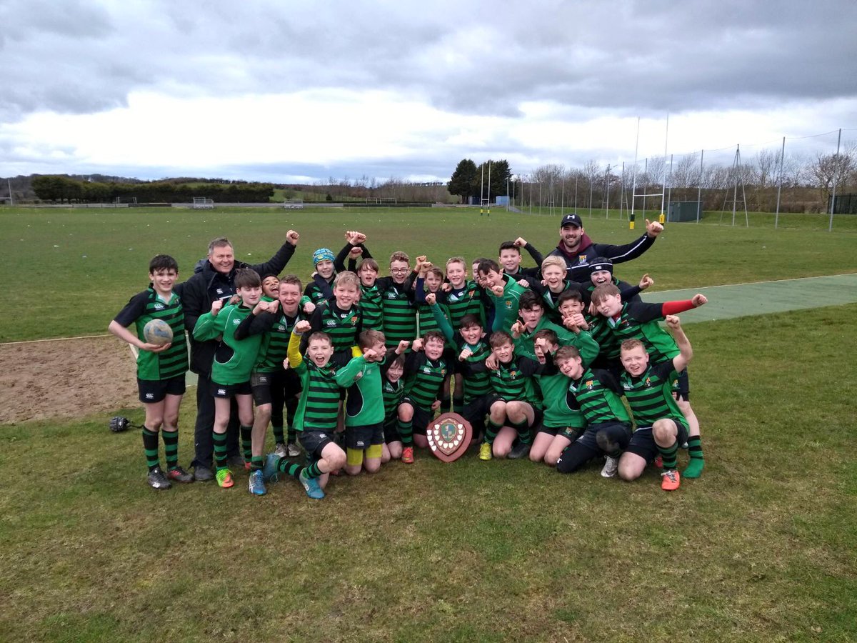 Sullivan_Rugby's tweet photo. Well done to the 2 U12 teams that took part in the Down High Tournament. Unbeaten in all their matches and a draw with Friends’ in the final of the competition. Lots of tries scored, fun had and a great way to end their first year of rugby at Sullivan. https://t.co/Nrl4PtlLrw