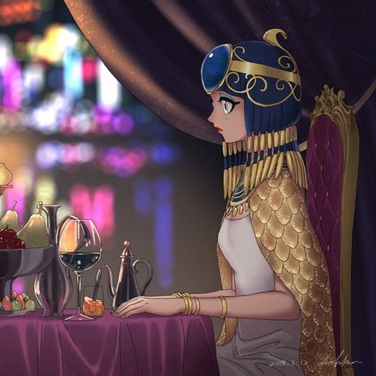 連城 Exmachina氏 Mirror Mirror Mv制作者 のスケッチによると その食事中の女性の名前 は Cleopatra らしい Cleopatraと言えばあの絶世の美貌の持ち主 古代エジプト女王クレオパトラ7世しか思いつかない スケッチ出典 T Co V63jvsvhfl
