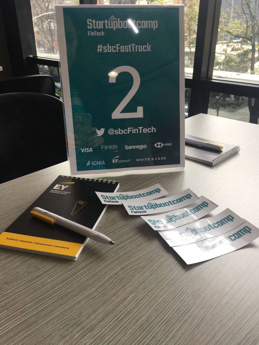 Finnovista's tweet image. Todo listo para el segundo #sbcFastTrack de @sbcFinTech. El equipo de #sbcFinTechMX se reunirá con las mejores startups en #Bogota Gracias @EYColombia por acogernos!