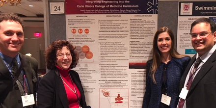 Hello from MN! Several members of our academic affairs team are presenting at CGEA regarding the #ILLINOISmed curriculum. Our end goal is to produce physician-innovators that can apply quantitative skills, technological principles and engineering concepts to enhance patient care.