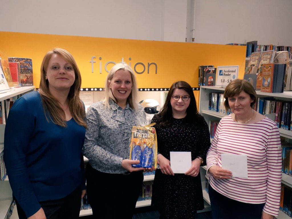 DooganHelen's tweet photo. For engagement with AR, we reward our pupils with teacher forfeits. What about the form teachers who encourage them? We thought they needed a small treat too! Well done to the form teachers of 8CB, 9A1 &amp; 10A2. (Many thanks to Oasis Beauty Clinic, Portadown for their generosity). https://t.co/bCNjXlCFb3