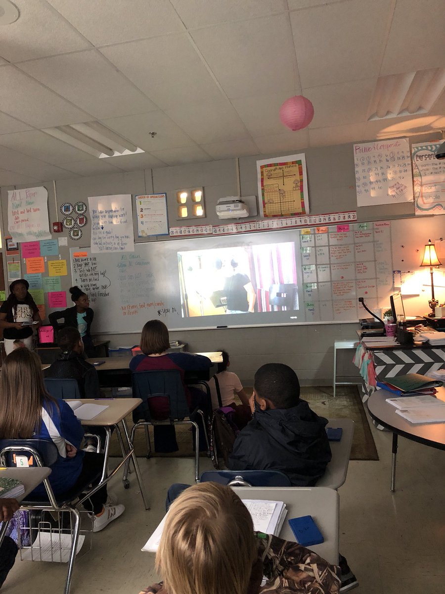 MrsPorter418's tweet photo. Sometimes students need inspiration &amp; sometimes music is the best way. Thanks @carrieunderwood for this video! They loved The Champion! Each of my students are champions! #TheChargerWay #TeamDCS https://t.co/cfJglPibKT