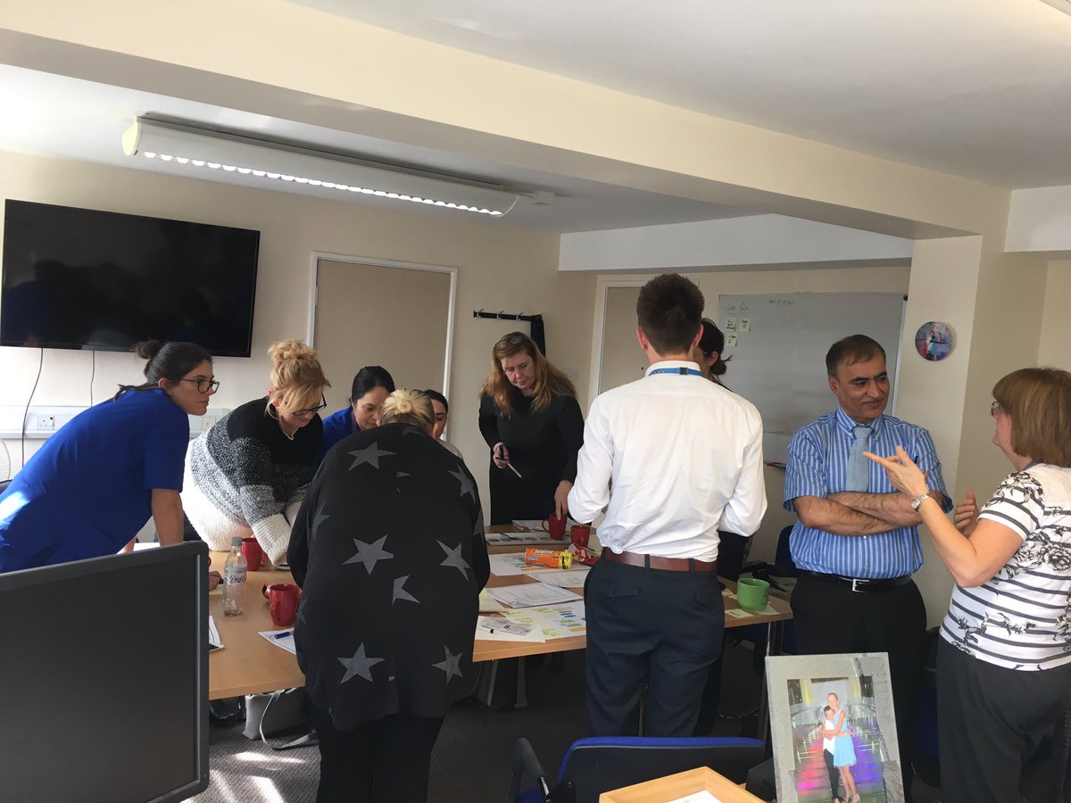 tjwatkins73's tweet photo. @ABCiAb Great meeting &amp; discussions this morning with @AneurinBevanUHB Stroke Team. Process Mapping &amp; Nominal Group Technique a focus on removing barriers and bottlenecks to care #clinicalfutures https://t.co/PoalYfrxHJ