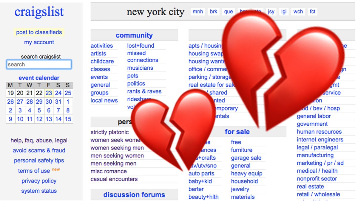 RIP, Craigslist's missed connections http://on.mash.to/2GmoY9U.