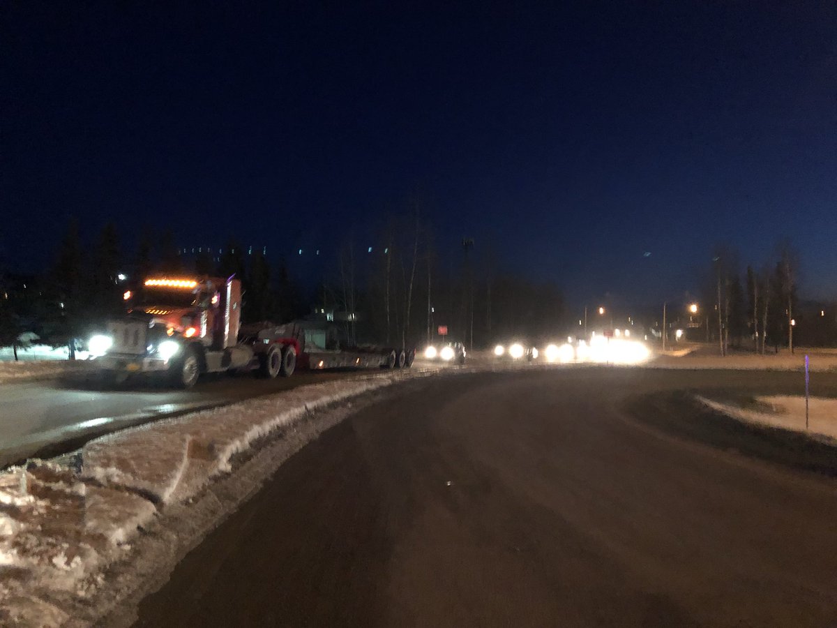 cassieschirmtv's tweet photo. Traffic is moving pretty smoothly on the new route this morning going into Anchorage from the Valley. #bridgepocalypse #alaska #alaskanews https://t.co/C4UQvX6hiq