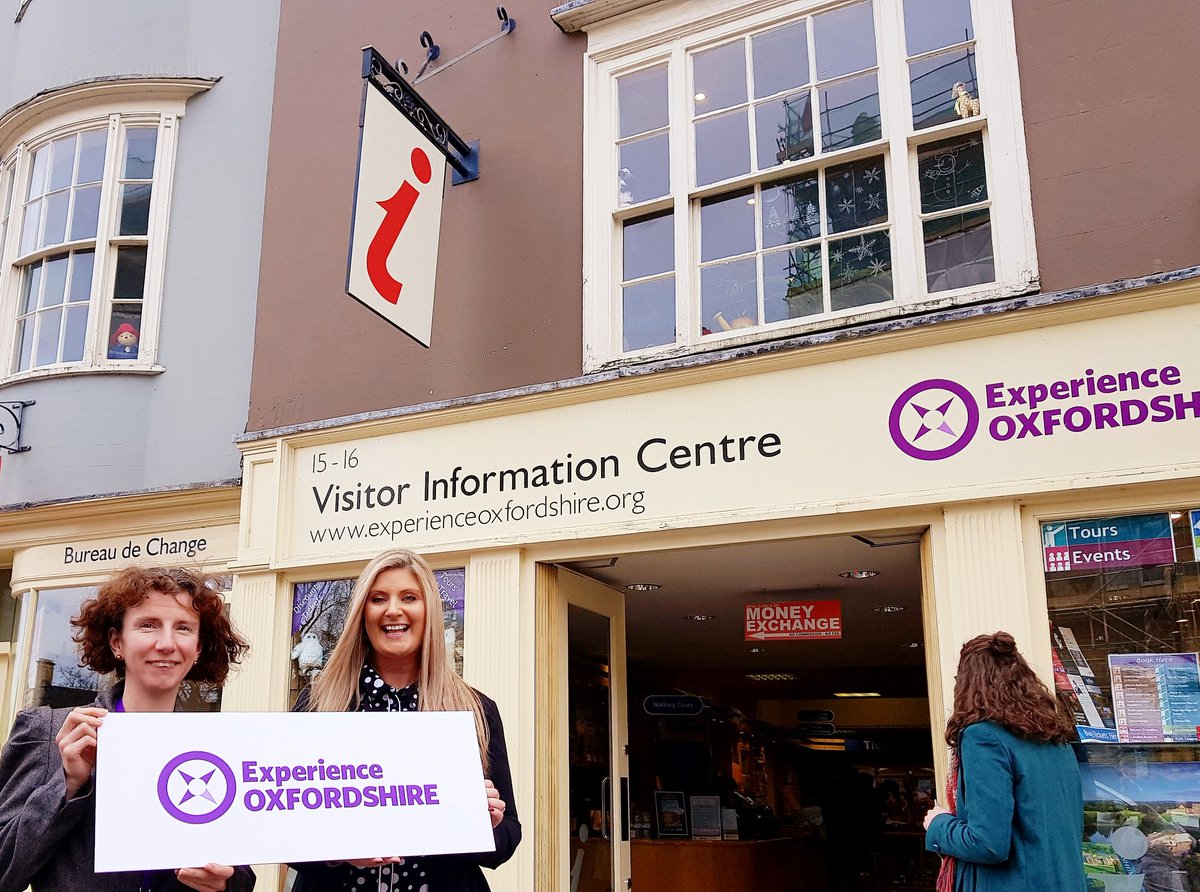 ExperienceOxBiz's tweet photo. It was a pleasure to welcome @AnnelieseDodds MP to the #Oxford Visitor Information Centre today as part of English Tourism Week to promote the #VisitorWelcome across #Oxfordshire #ETW18 https://t.co/aWqReIlMxl