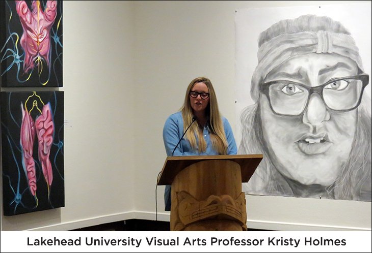 THEAG33's tweet photo. More
@mylakehead #MajorStudio #exhibition opening reception was well attended last night, March 22 @THEAG33 @LakeheadAlumni @LakeheadLibTBay @BrokerLinkCA #tbay The show continues to April 15. The #studentjuriedexhibition ends Sun Mar 25. #art @TBayCulture @visitthunderbay https://t.co/hVfEY13ig6