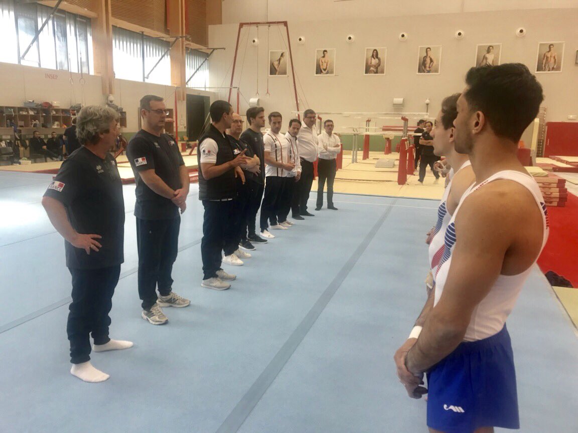 YCUCHERAT's tweet image. Le stage national qui se déroulait à l'INSEP touche à sa fin. Le travail est encourageant même s'il reste un long chemin. On poursuit les efforts !! Merci aux entraineurs et gymnastes pour leur engagement #gymnastics @ffgymnastique #Tokyo2020
