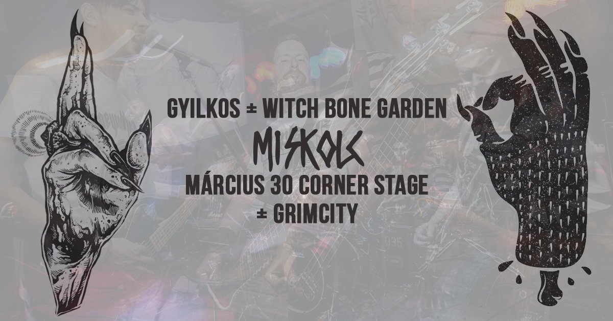 gyilkosband's tweet photo. egy hét múlva // in a week https://t.co/f4JsBVJdga
#cornerstage #miskolc #miskolcon #friday #péntek #nextshow #koncert #show #grimcity #witchbonegarden #gyilkosband #gyilkos #zenekar #キラー #punk #metal https://t.co/A0TVOVSQab