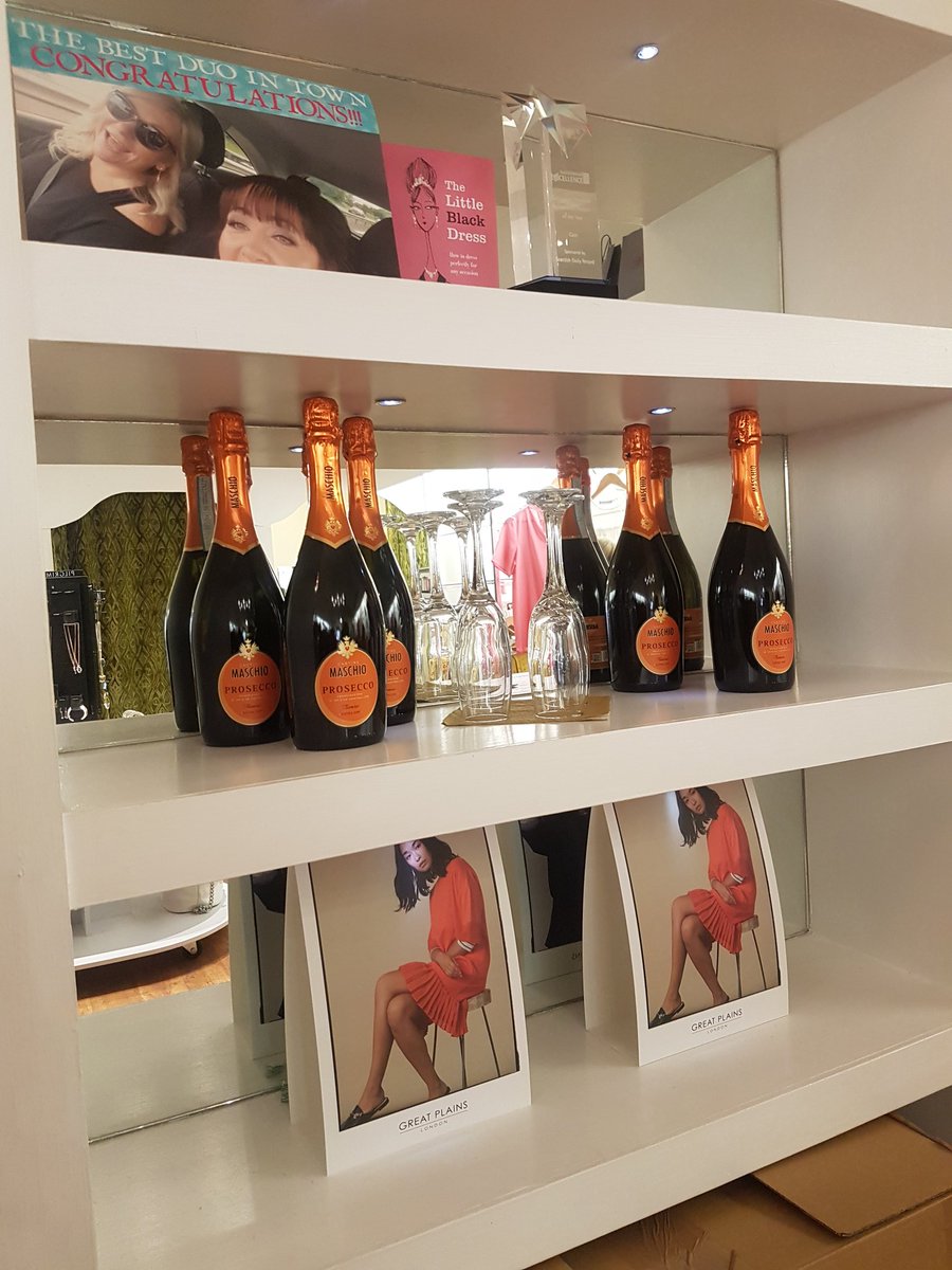 CoveGirls's tweet photo. @therealgokwan Too early for prosecco? https://t.co/0OnYTgkZ89