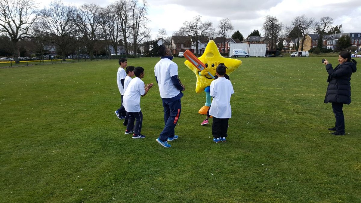 We are at Ilford CC supporting #natwestcricketforce #Essexcricket