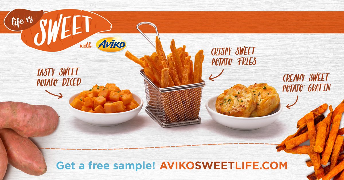 AvikoUK's tweet image. See how you can benefit from having sweet potato on your menu by requesting your free sample #SweetLife avikosweetlife.com/request-free-s…