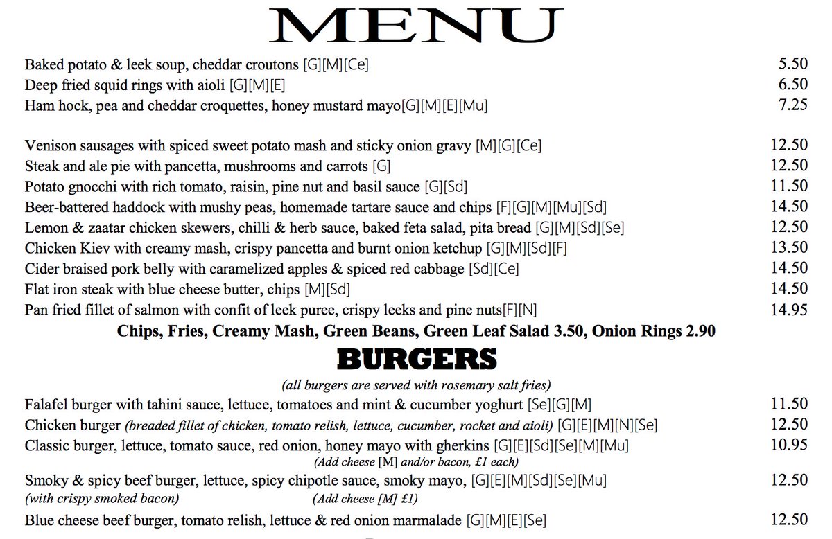 We are nearly always hungry. If you're the same, our menu is full of treats to fill your bellies. Kitchen is open seven days a week from noon!