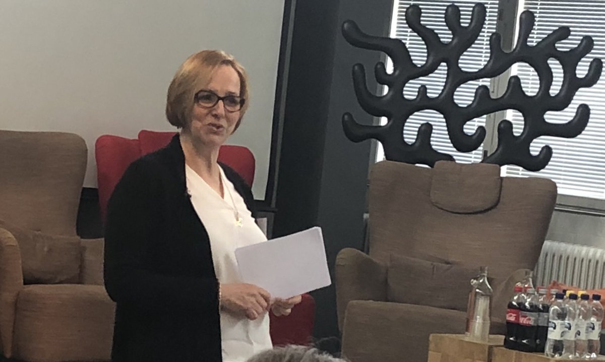 TEK_akateemiset's tweet image. ”Tutkimusten mukaan monella opiskelijalla on runsaasti stressiä. Kolmasosalla on psyykkisiä ongelmia. Yksinäisten määrä on kasvanut. Erityisen moni asiakkaistamme on ahdistuneita”, kertoo Helsinki-Mission Inkeri Ruuska. #fpee2018 @HelsinkiMissio