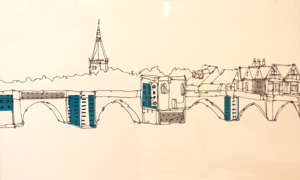 ruthallenart's tweet image. New work all packed and available to buy from @VK_Gallery #localarchitecture #cambridgeshire #architecture #collage #pattern #linedrawing