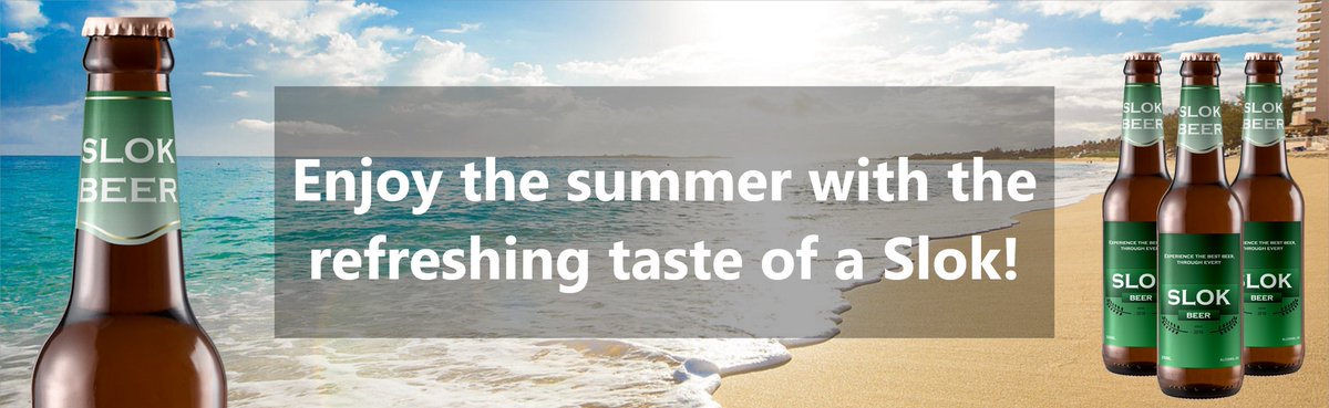SlokBeer's tweet photo. Enjoy the summer! #SlokBeer #Summer https://t.co/pQXPt6Ne9r